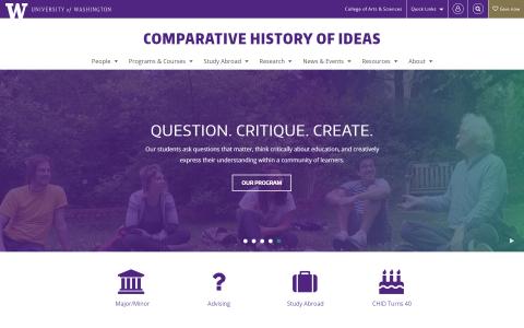 UW Comparative History of Ideas Program