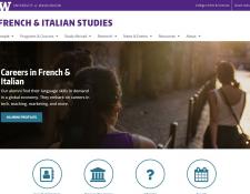 UW French & Italian Studies website