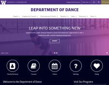 UW Department of Dance website